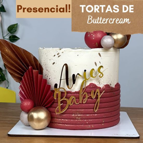 Presencial - Decoración con Buttercream - Bs As.  14/12